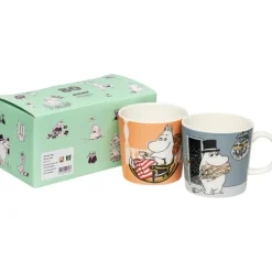 Moomin Mug Moominmamma & Moominpappa 30 cl 2-pack