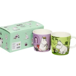 Moomin Mug Snorkmaiden & Moomintroll 30 cl 2-pack