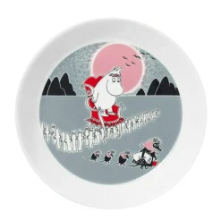 Moomin Plate Ø19 cm, Moomin on Adventure - The move