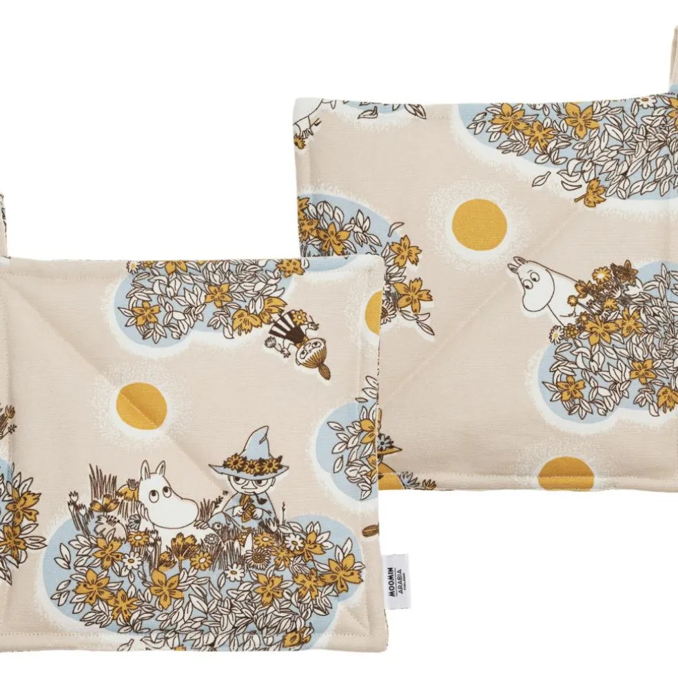 Moomin Pot Holder Friends Forever 22x22 cm 2-pack