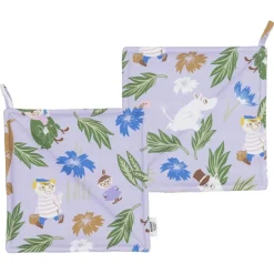Moomin Pot Holder 2-pack, Flower Garden