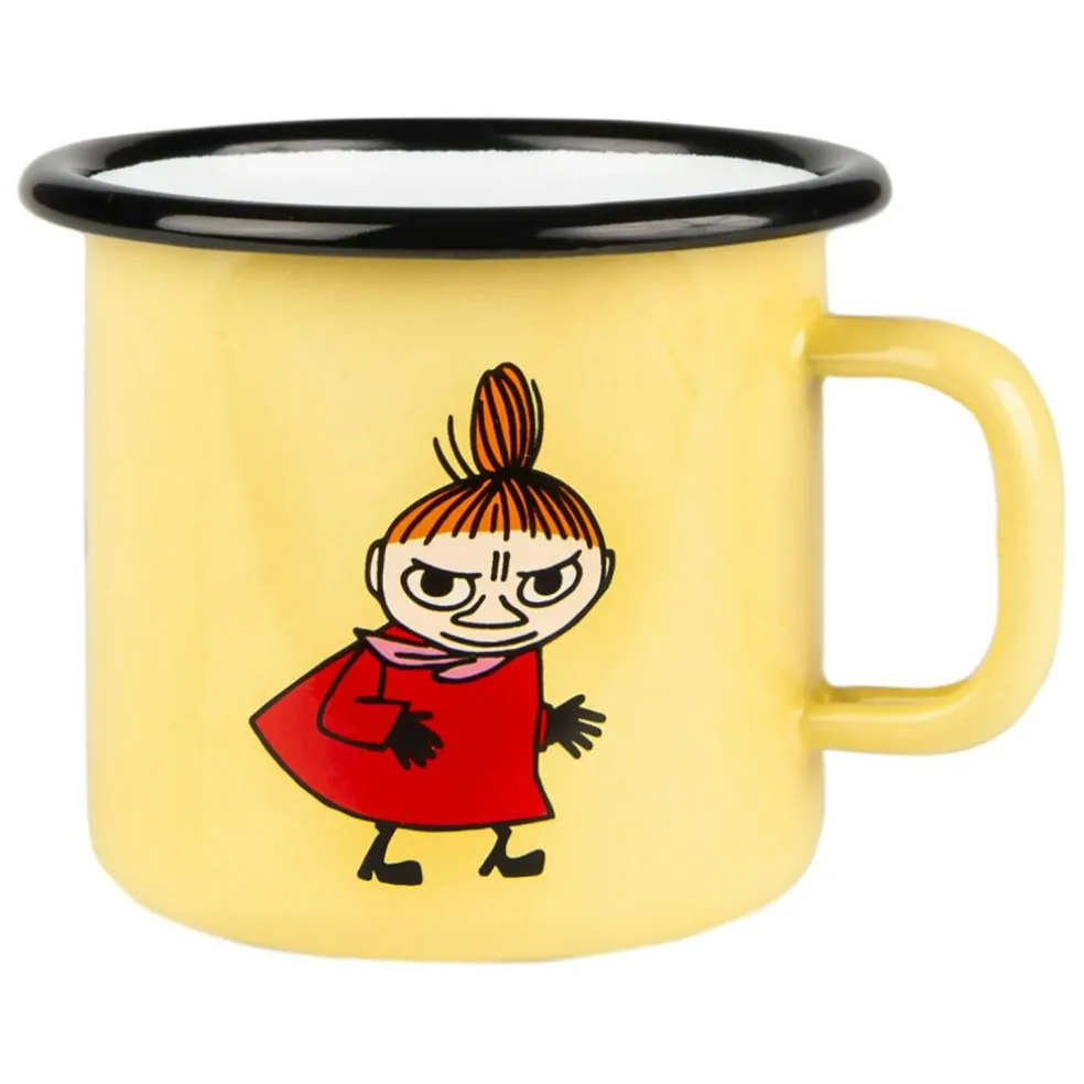 Moomin Retro Enamel Mug 25 cl, Little My