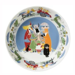 Moomin Serving Bowl 23 cm, Faithful To Their Origin