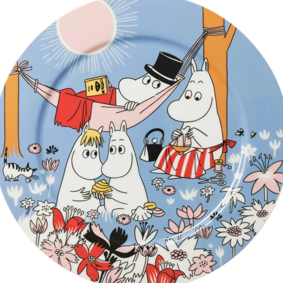 Moomin Serving Plate Family Time 30 cm
