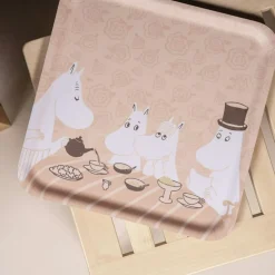Moomin Tray 33x33 cm, Coffee Time