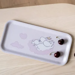 Moomin Tray 13x27 cm, The Clouds