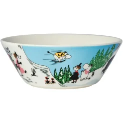 Moomin Winter 2024 Bowl 15 cm, Ski jumping