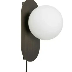 Moon Wall Lamp, Brass