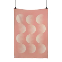 MOON Wool Plaid 135x200 cm, Rosy Sky