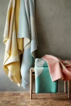 MOON Wool Plaid 135x200 cm, Rosy Sky