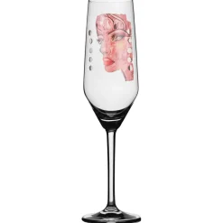 Moonlight Queen Champagne Glass 30 cl, Pink