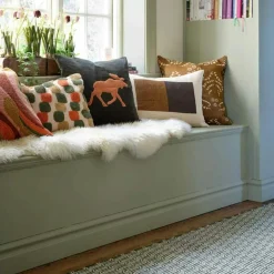 Moose Cushion Cover 50x50 cm, Tan