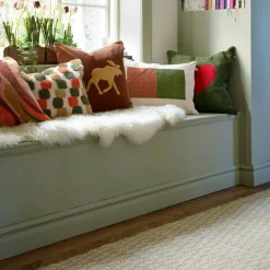 Moose Cushion Cover 50x50 cm, Tan