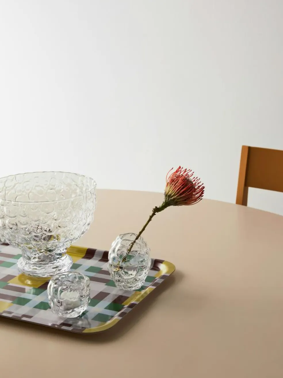 Moss Bowl 19 cm, Clear