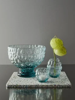 Moss Candle Holder 11.5 cm, Clear