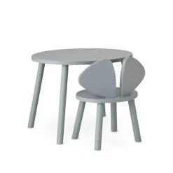 Mouse Children's chair (2-5 years), Matt lacquered Oak