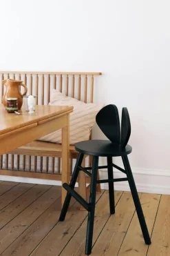 Mouse Junior Child Chair (3-9 years), White Ash