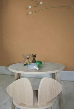 Mouse Table Ø39 cm, Oak