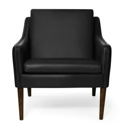 Mr. Olsen Lounge Chair, Dark Green / Walnut Oiled Oak