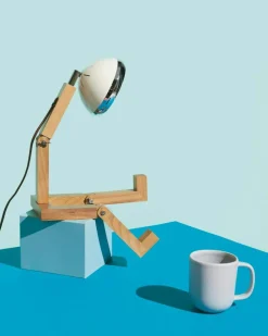 Mr. Wattson Table Lamp, Mclaren Orange