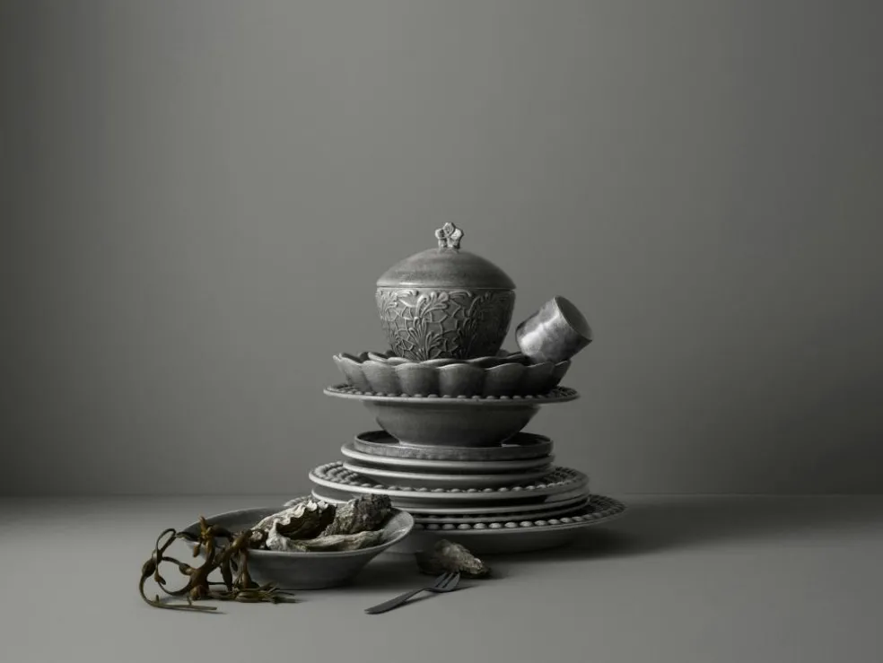 MSY Plate 25 cm, Grey