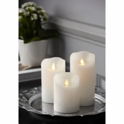 M-Twinkle Pillar Candle LED, 12,5 cm