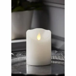 M-Twinkle Pillar Candle LED, 12,5 cm