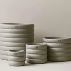 Mud Pot Medium, White