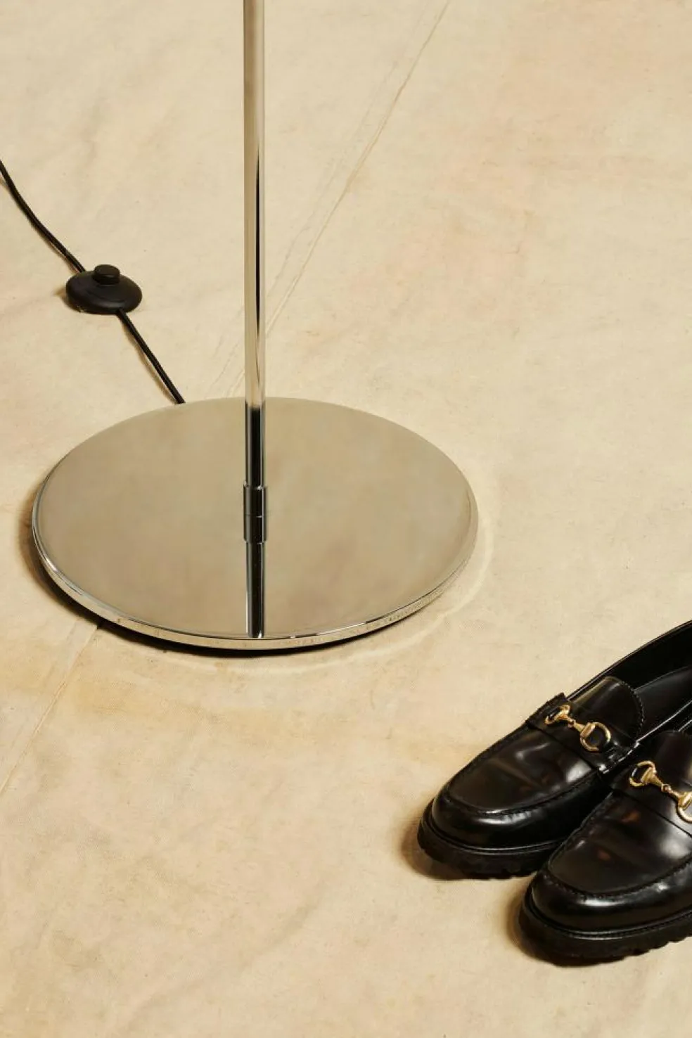 Multi-Lite Floor Lamp, Brass/Black