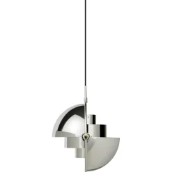 Multi-Lite Pendant 36 cm, Brass / Sea Grey Semi-matte