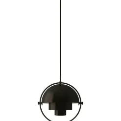 Multi-Lite Pendant 36 cm, Brass / Sea Grey Semi-matte