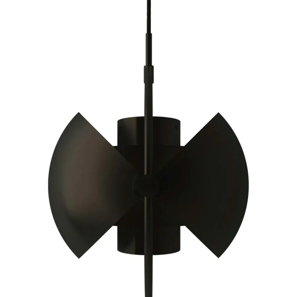 Multi-Lite Pendant 36 cm, Brass / Sea Grey Semi-matte