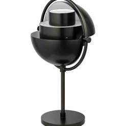 Multi-Lite Table Lamp Portable, Chrome / White Semi Matte