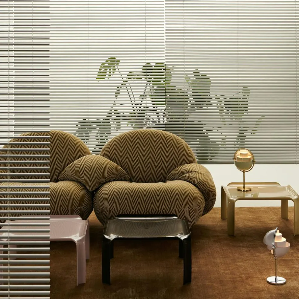 Multi-Lite Table Lamp Portable, Chrome / White Semi Matte