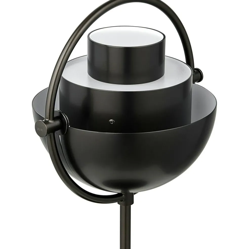 Multi-Lite Table Lamp Portable, Chrome / White Semi Matte