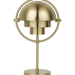 Multi-Lite Table Lamp Portable, Chrome / White Semi Matte