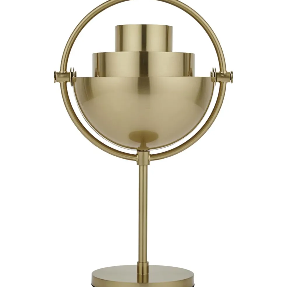 Multi-Lite Table Lamp Portable, Chrome / White Semi Matte