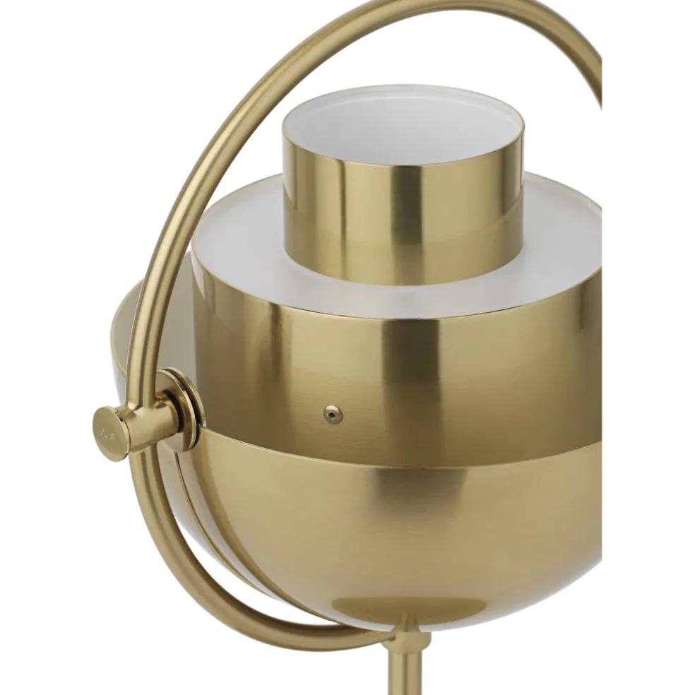 Multi-Lite Table Lamp Portable, Chrome / White Semi Matte