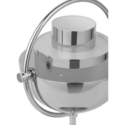 Multi-Lite Table Lamp Portable, Chrome / White Semi Matte