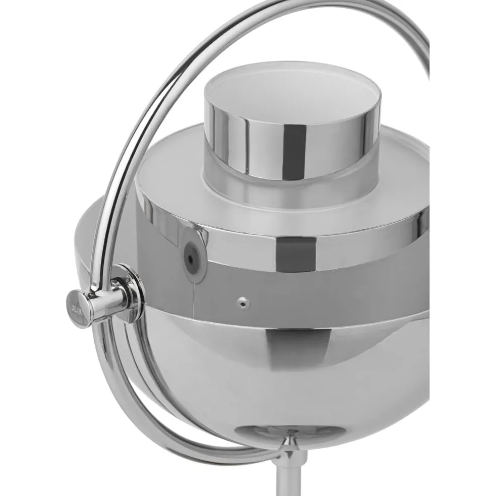 Multi-Lite Table Lamp Portable, Chrome / White Semi Matte