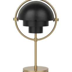 Multi-Lite Table Lamp Portable, Chrome / White Semi Matte