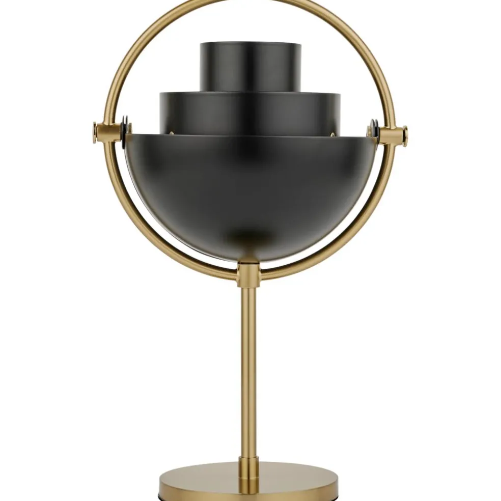 Multi-Lite Table Lamp Portable, Chrome / White Semi Matte