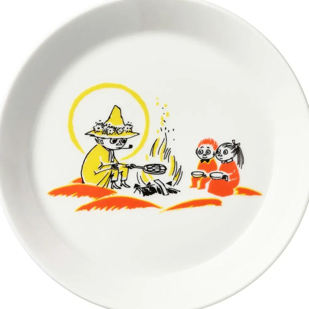 Mumin Plate 19 cm, ABC Snusmumriken