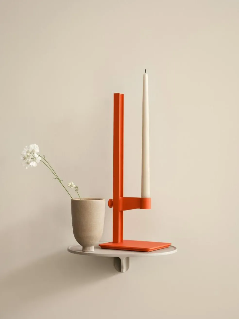Museum Candlestick, Orange