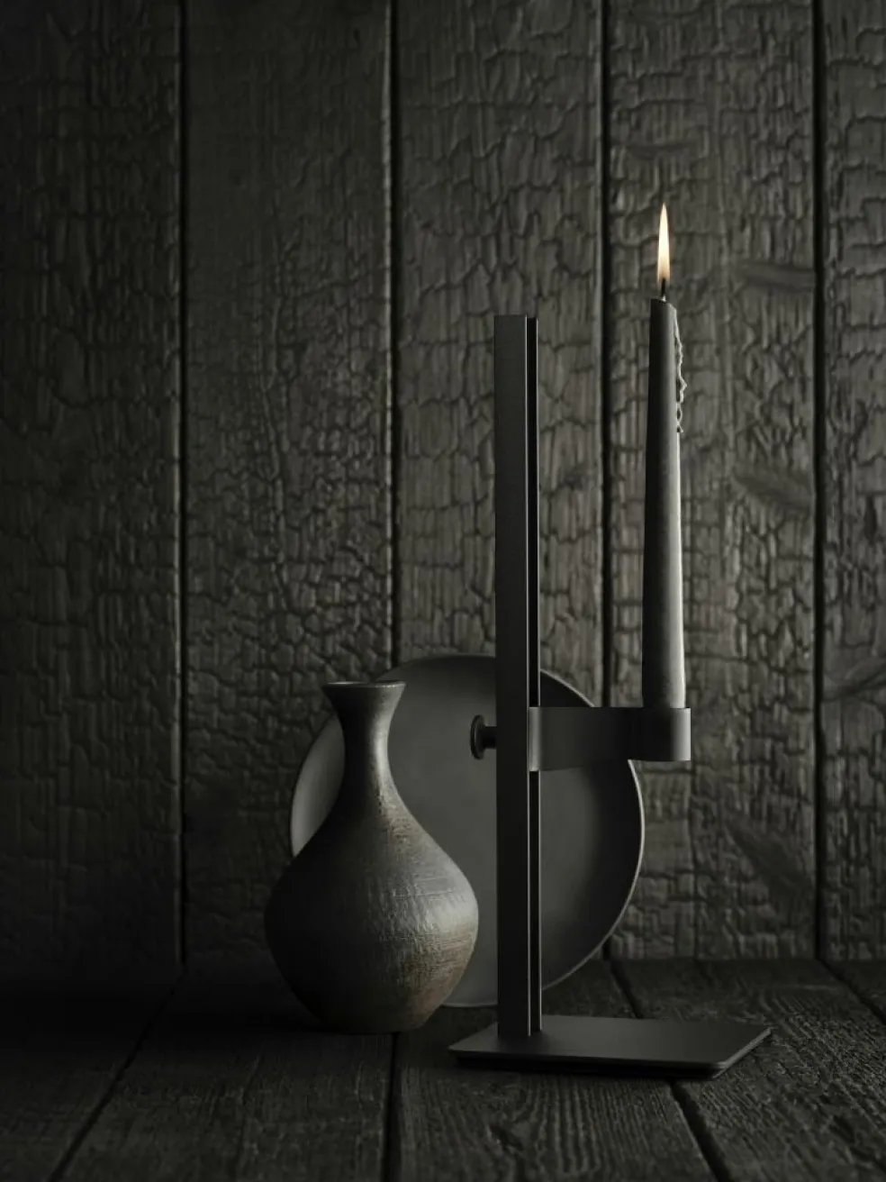 Museum Candlestick, Orange