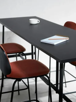 My Chair Bar Stool 75 cm, Cognac / Black Steel