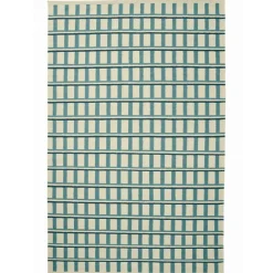 Mysore Rug 230x230 cm, Sky Blue