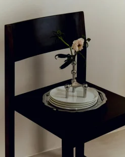 Nagel Candlestick 3 Pieces, Brushed Brass