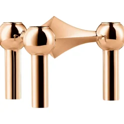 Nagel Candlestick 3 Pieces, Brushed Brass