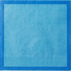 Napkins 33x33 cm, Electric Blue